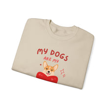 Load image into Gallery viewer, “My Dogs Are My Valentine” Unisex Heavy Blend™ Crewneck Sweatshirt