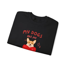 Load image into Gallery viewer, “My Dogs Are My Valentine” Unisex Heavy Blend™ Crewneck Sweatshirt