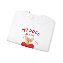 Load image into Gallery viewer, “My Dogs Are My Valentine” Unisex Heavy Blend™ Crewneck Sweatshirt