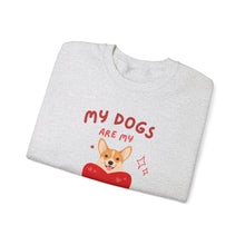 Load image into Gallery viewer, “My Dogs Are My Valentine” Unisex Heavy Blend™ Crewneck Sweatshirt